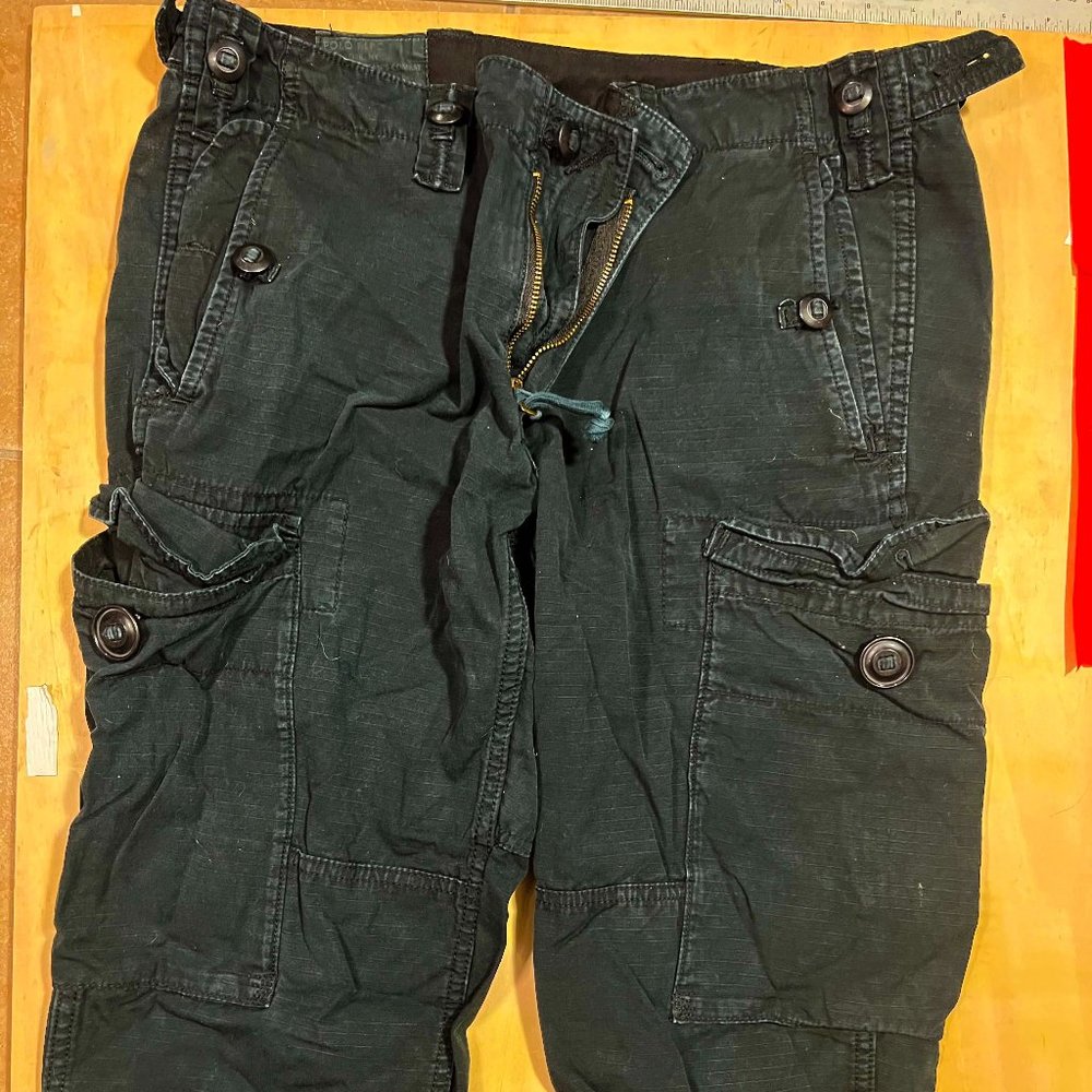 Men's POLO, Ralph Lauren, Cargo Combat Ripstop Pants, 34/30